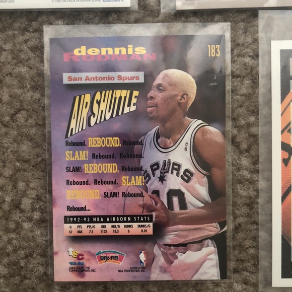 Dennis Rodman Basketball Card Lot - Picture 9 of 10